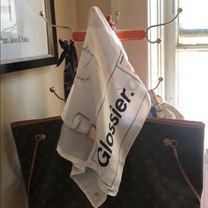 Glossier Balm Dot Com Silk Scarf!